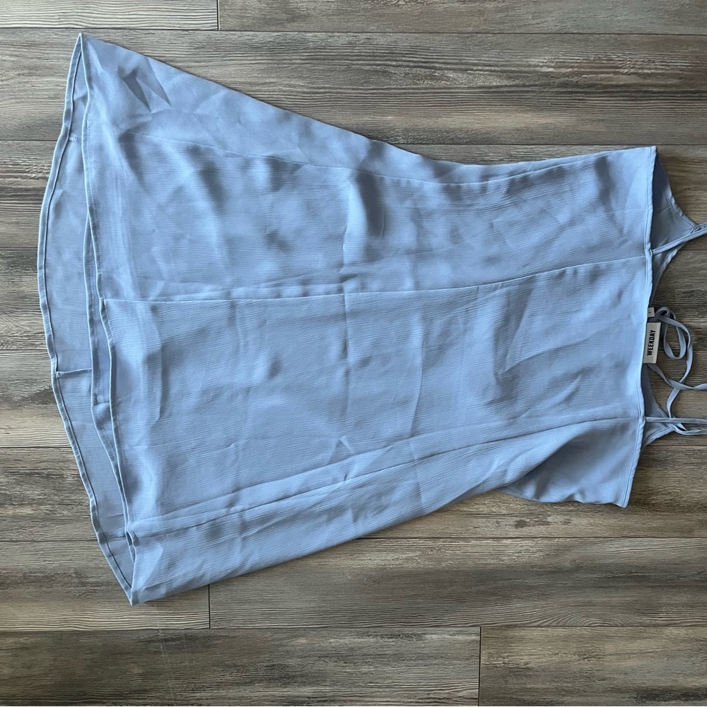 Weekday Light Blue Dress - Picture 3 of 5